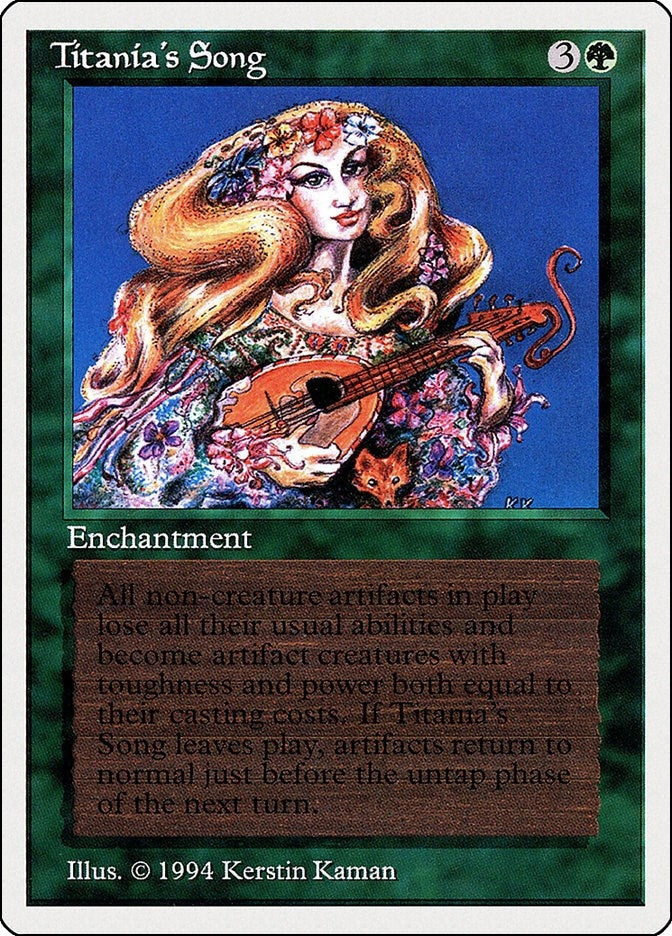 Image for Titania's Song (Summer Magic) (220) - Magic: The Gathering
