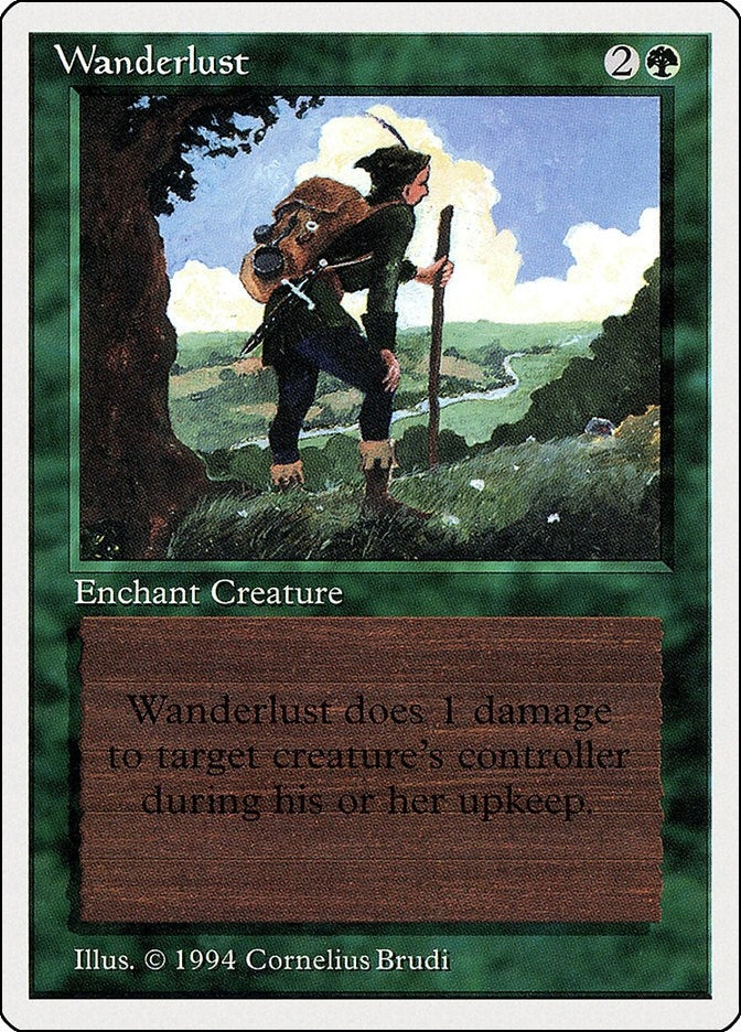 Image for Wanderlust (Summer Magic) (227) - Magic: The Gathering