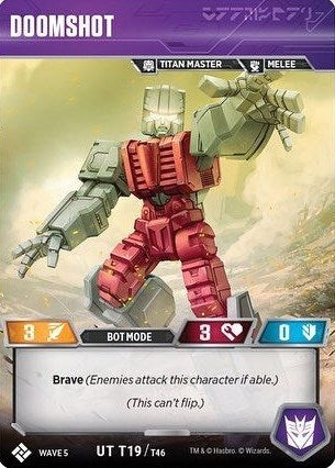 Image for Doomshot (Titan Masters Attack) (T19) - Transformers TCG