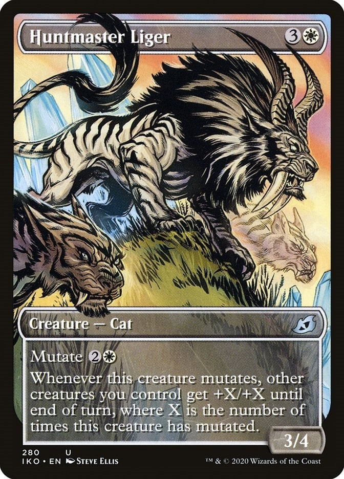 Image for Huntmaster Liger (Showcase) (Ikoria: Lair of Behemoths) (280) - Magic: The Gathering
