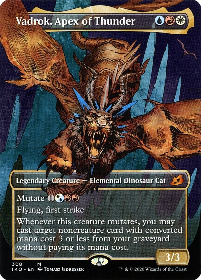 Image for Vadrok, Apex of Thunder (Showcase) (Ikoria: Lair of Behemoths) (308) - Magic: The Gathering
