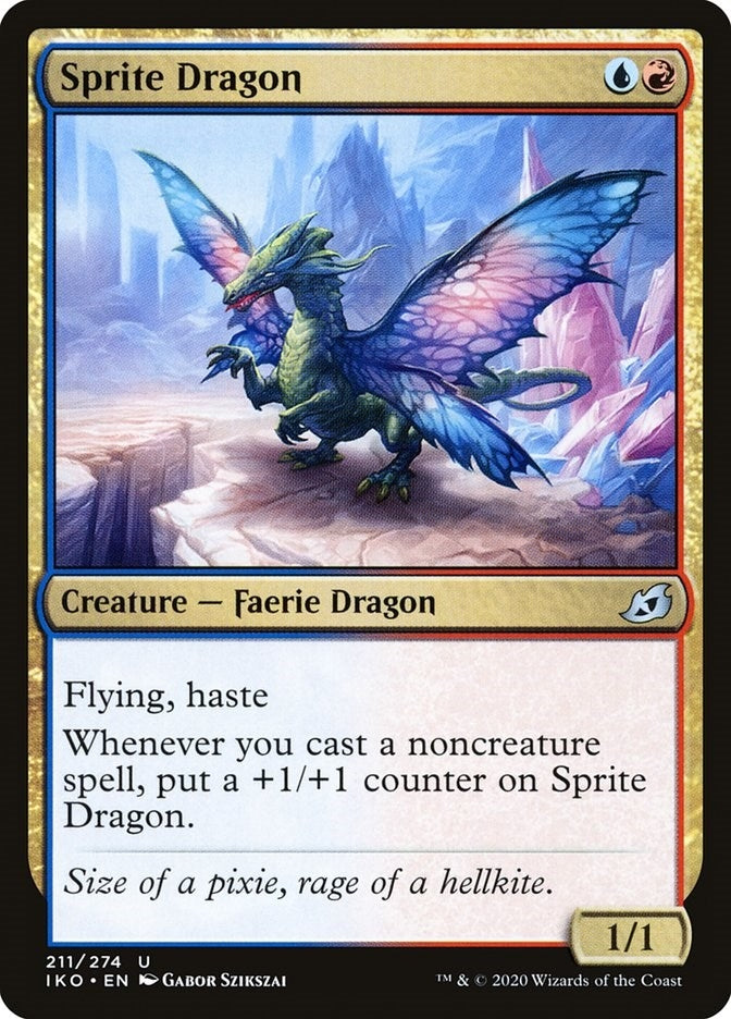 Image for Sprite Dragon (Ikoria: Lair of Behemoths) (211) - Magic: The Gathering