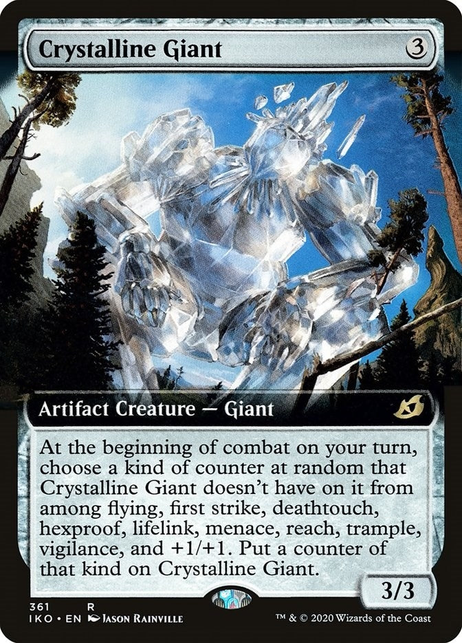 Image for Crystalline Giant (Extended Art) (Ikoria: Lair of Behemoths) (361) - Magic: The Gathering