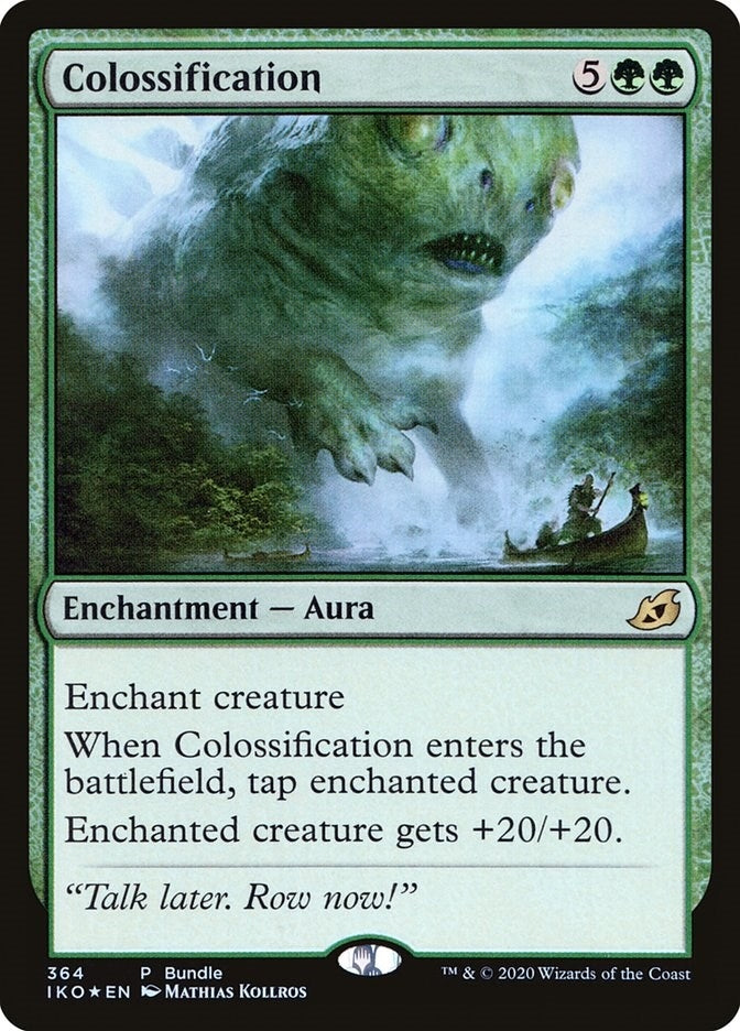 Image for Colossification (IKO Bundle) - Magic: The Gathering
