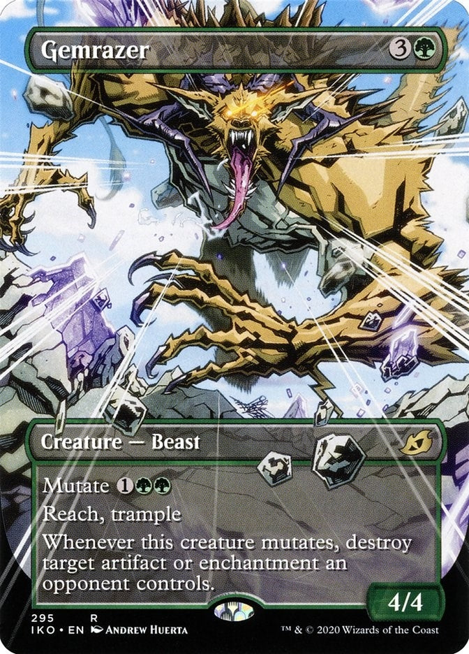 Image for Gemrazer (Showcase) (Ikoria: Lair of Behemoths) (295) - Magic: The Gathering