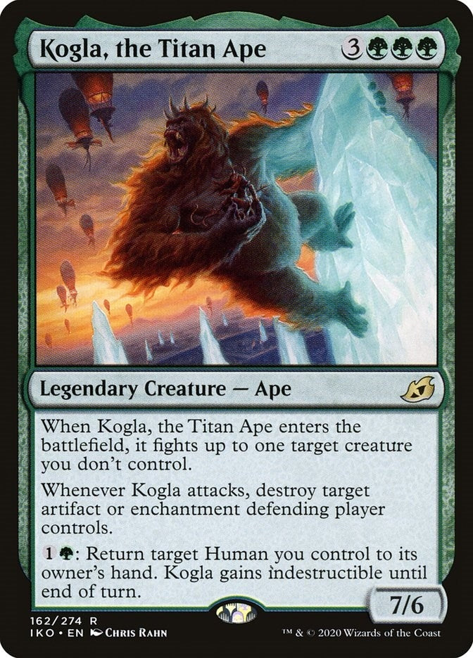 Image for Kogla, the Titan Ape (Ikoria: Lair of Behemoths) (162) - Magic: The Gathering