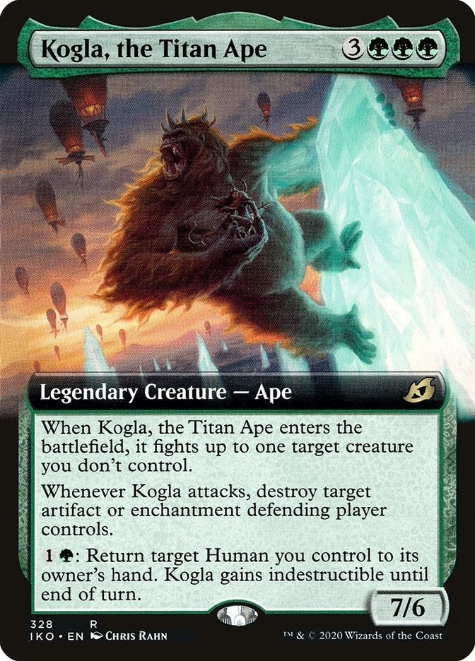 Image for Kogla, the Titan Ape (Extended Art) (Ikoria: Lair of Behemoths) (328) - Magic: The Gathering