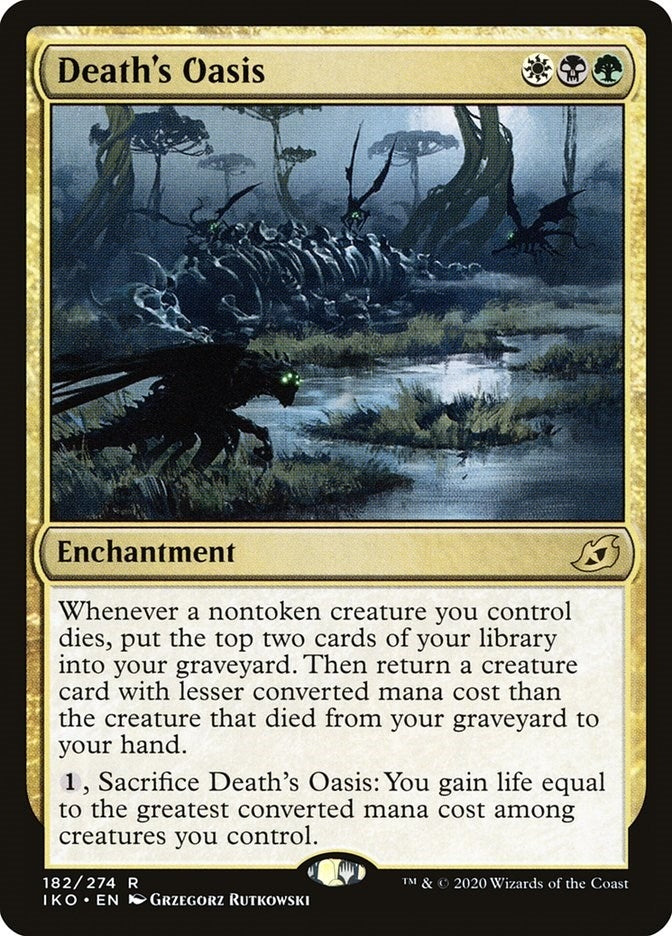 Image for Death's Oasis (Ikoria: Lair of Behemoths) (182) - Magic: The Gathering