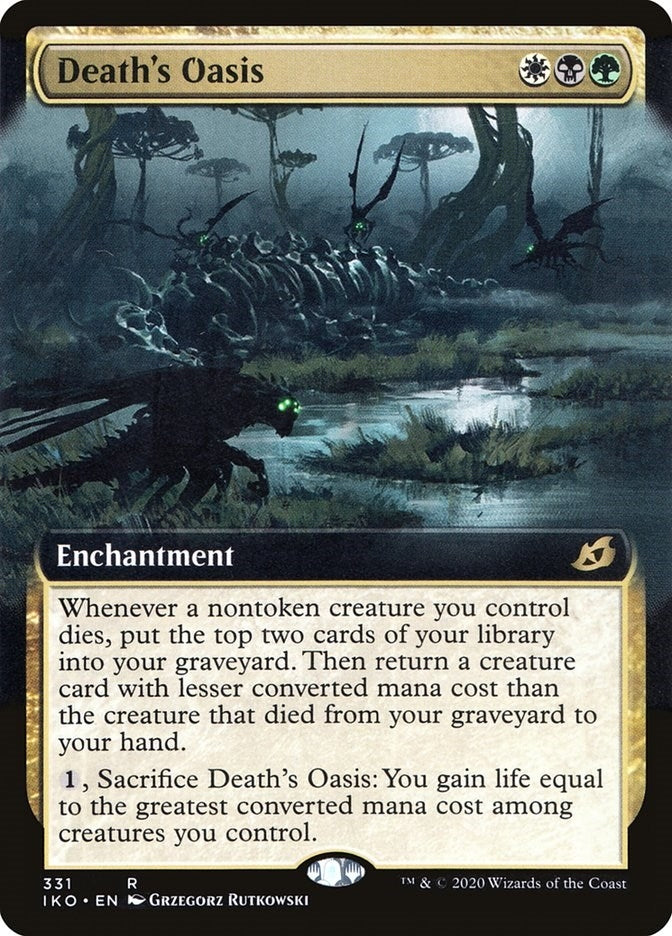 Image for Death's Oasis (Extended Art) (Ikoria: Lair of Behemoths) (331) - Magic: The Gathering