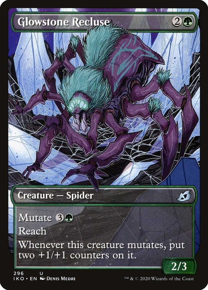 Image for Glowstone Recluse (Showcase) (Ikoria: Lair of Behemoths) (296) - Magic: The Gathering