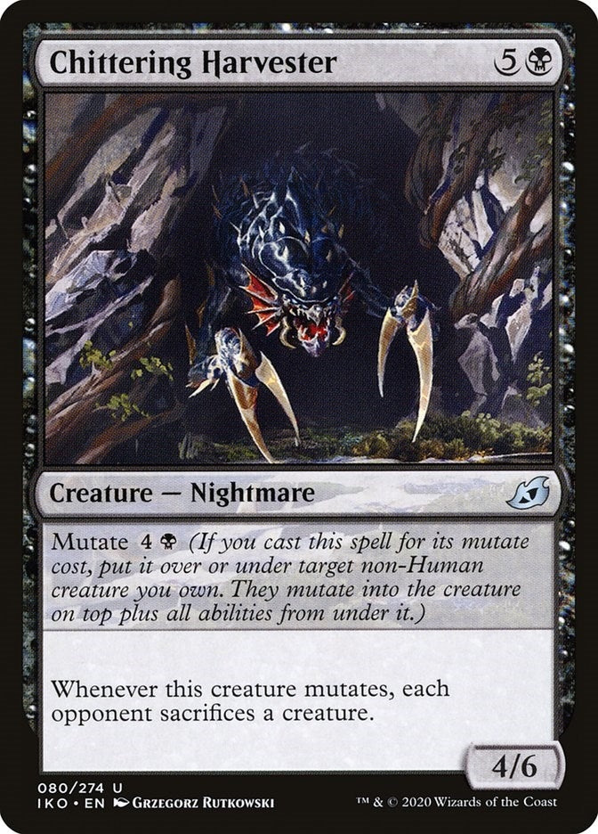 Image for Chittering Harvester (Ikoria: Lair of Behemoths) (80) - Magic: The Gathering