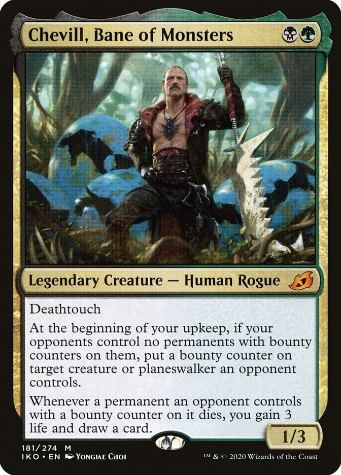 Image for Chevill, Bane of Monsters (Ikoria: Lair of Behemoths) (181) - Magic: The Gathering