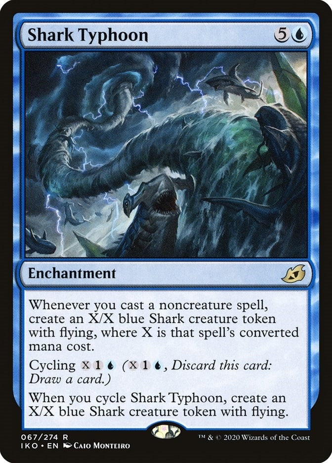 Image for Shark Typhoon (Ikoria: Lair of Behemoths) (67) - Magic: The Gathering