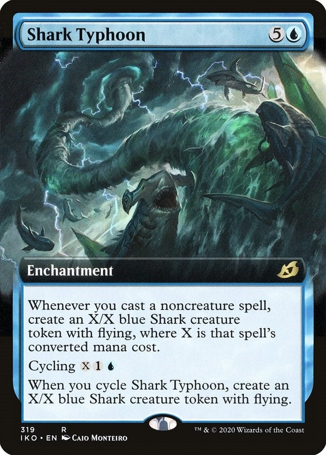 Image for Shark Typhoon (Extended Art) (Ikoria: Lair of Behemoths) (319) - Magic: The Gathering