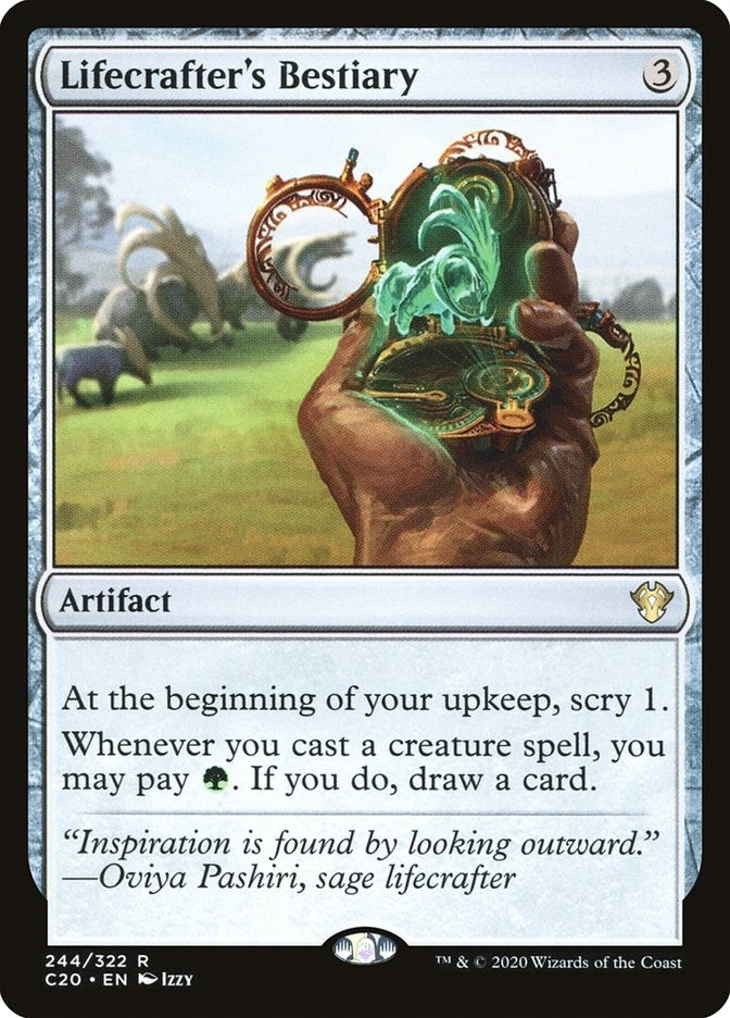 Image for Lifecrafter's Bestiary (Commander 2020) (244) - Magic: The Gathering