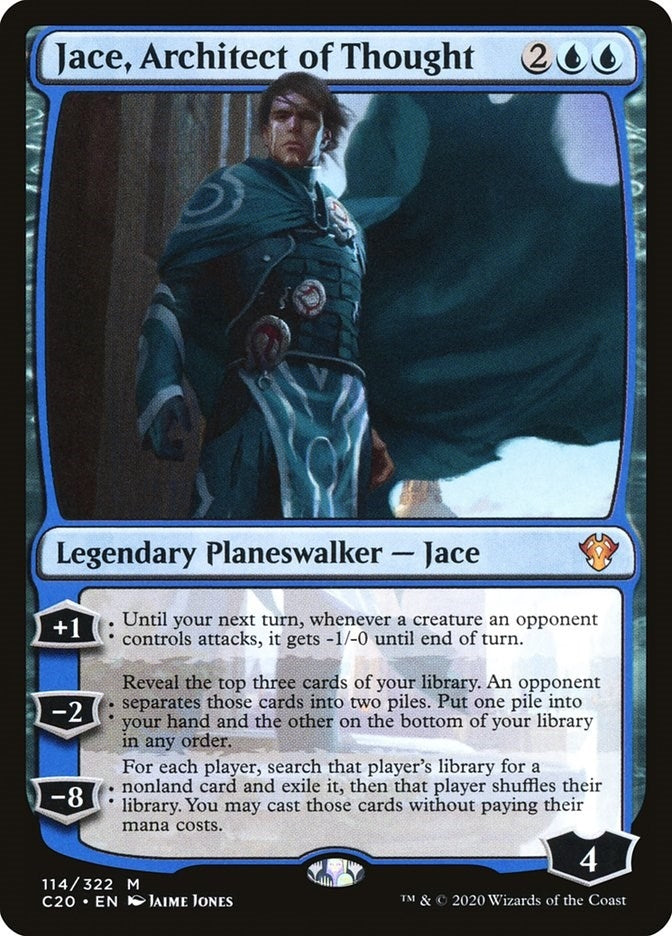 Image for Jace, Architect of Thought (Commander 2020) (114) - Magic: The Gathering