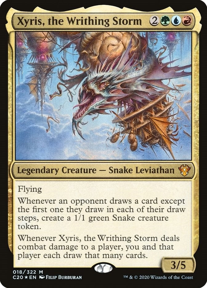 Image for Xyris, the Writhing Storm (Commander 2020) (18) - Magic: The Gathering