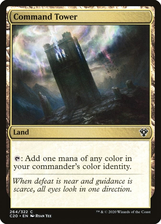 Image for Command Tower (Commander 2020) (264) - Magic: The Gathering