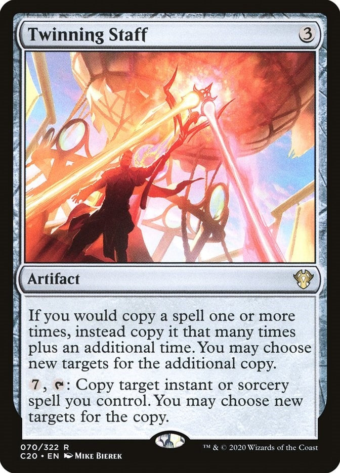 Image for Twinning Staff (Commander 2020) (70) - Magic: The Gathering