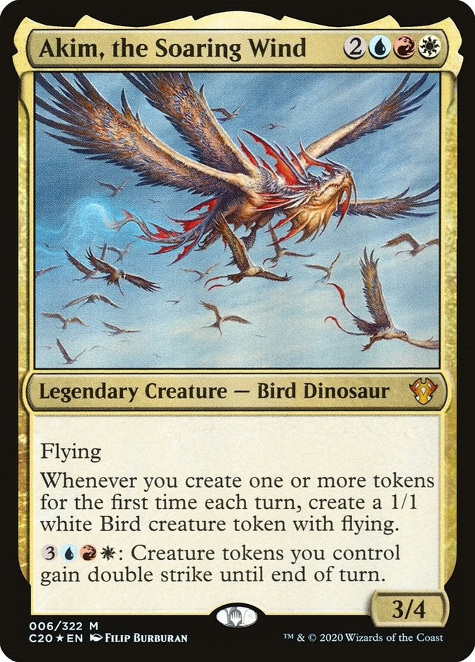 Image for Akim, the Soaring Wind (Commander 2020) (6) - Magic: The Gathering
