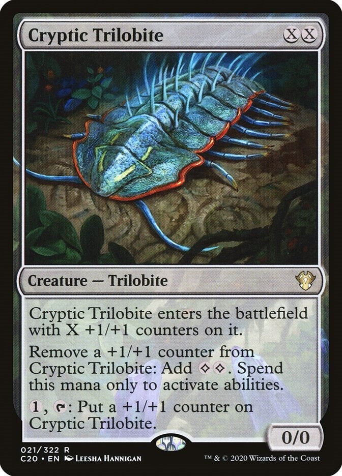 Image for Cryptic Trilobite (Commander 2020) (21) - Magic: The Gathering