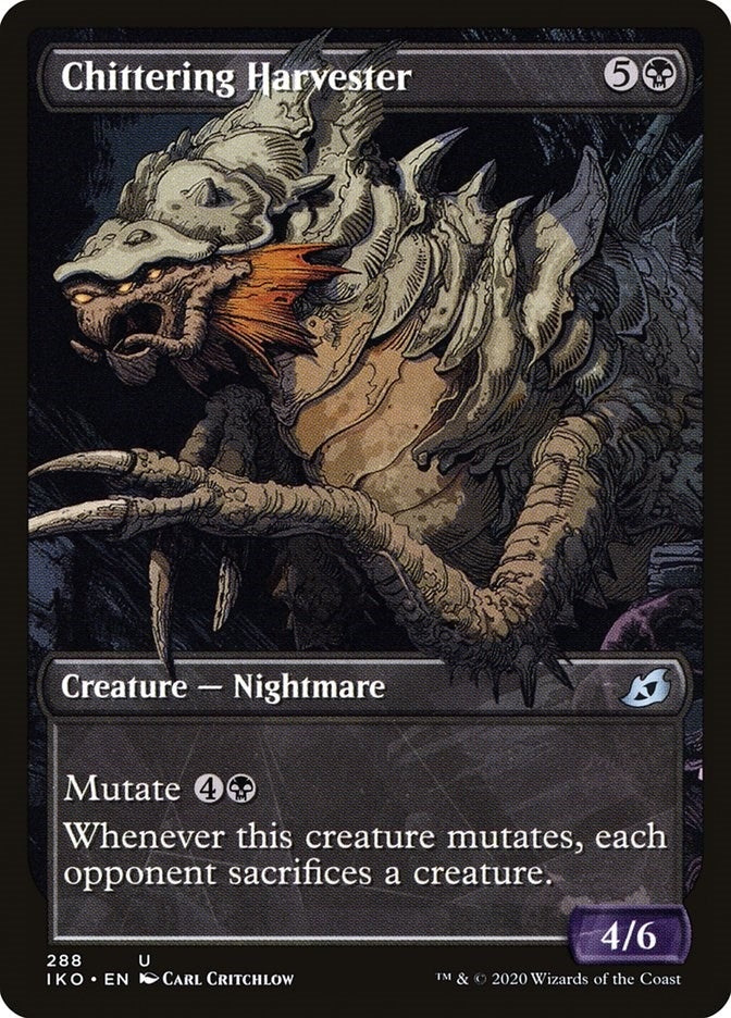 Image for Chittering Harvester (Showcase) (Ikoria: Lair of Behemoths) (288) - Magic: The Gathering