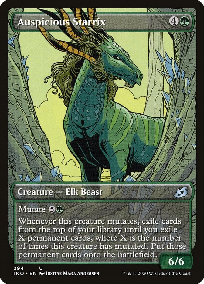 Image for Auspicious Starrix (Showcase) (Ikoria: Lair of Behemoths) (294) - Magic: The Gathering
