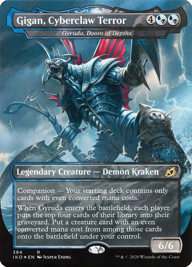 Image for Gigan, Cyberclaw Terror - Gyruda, Doom of Depths (Ikoria: Lair of Behemoths) (384) - Magic: The Gathering