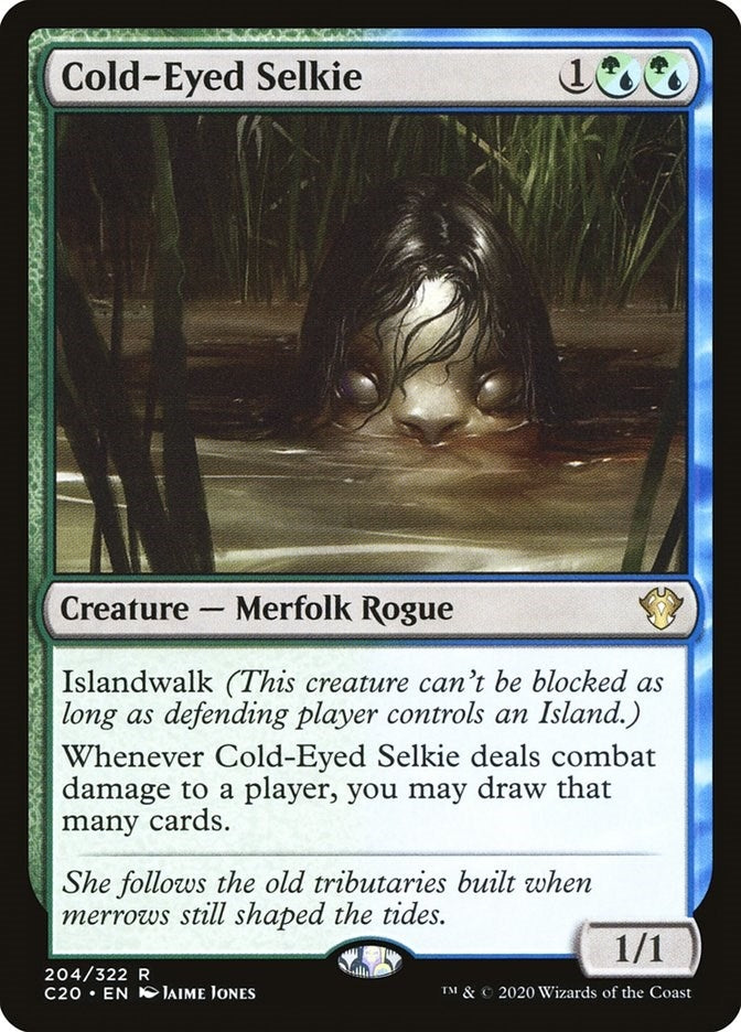 Image for Cold-Eyed Selkie (Commander 2020) (204) - Magic: The Gathering