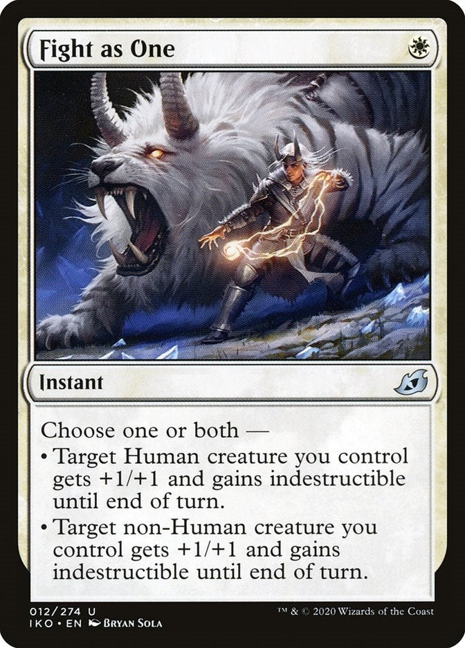 Image for Fight as One (Ikoria: Lair of Behemoths) (12) - Magic: The Gathering