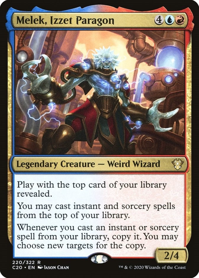 Image for Melek, Izzet Paragon (Commander 2020) (220) - Magic: The Gathering