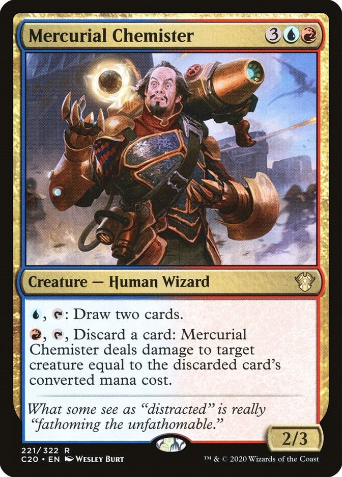 Image for Mercurial Chemister (Commander 2020) (221) - Magic: The Gathering