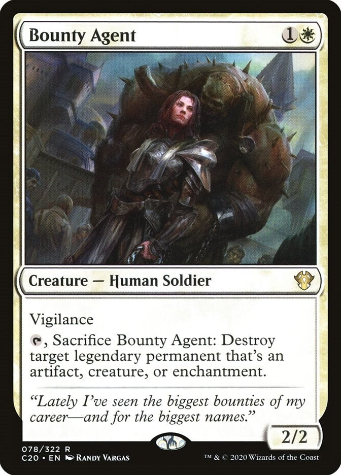 Image for Bounty Agent (Commander 2020) (78) - Magic: The Gathering