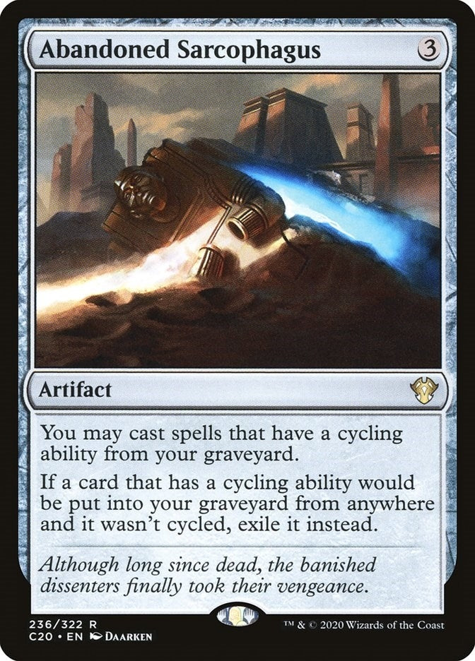 Image for Abandoned Sarcophagus (Commander 2020) (236) - Magic: The Gathering