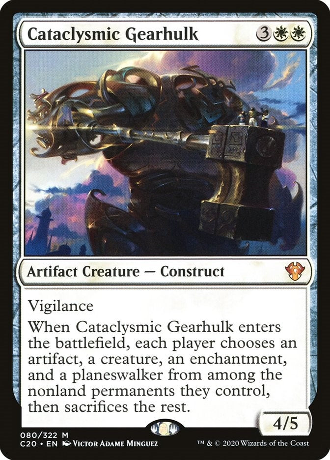 Image for Cataclysmic Gearhulk (Commander 2020) (80) - Magic: The Gathering