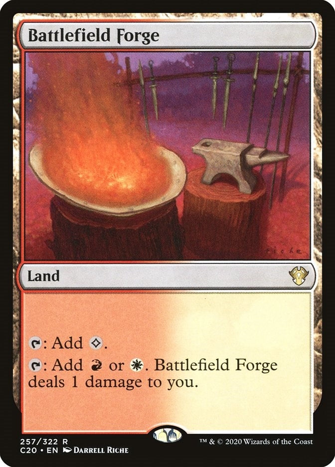 Image for Battlefield Forge (Commander 2020) (257) - Magic: The Gathering