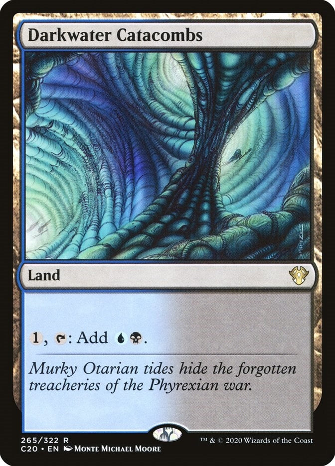 Image for Darkwater Catacombs (Commander 2020) (265) - Magic: The Gathering
