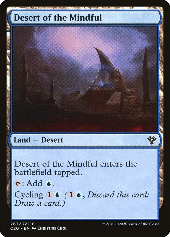 Image for Desert of the Mindful (Commander 2020) (267) - Magic: The Gathering