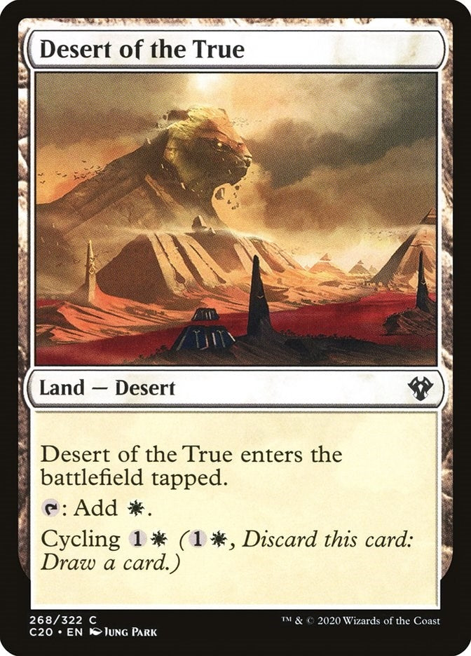Image for Desert of the True (Commander 2020) (268) - Magic: The Gathering