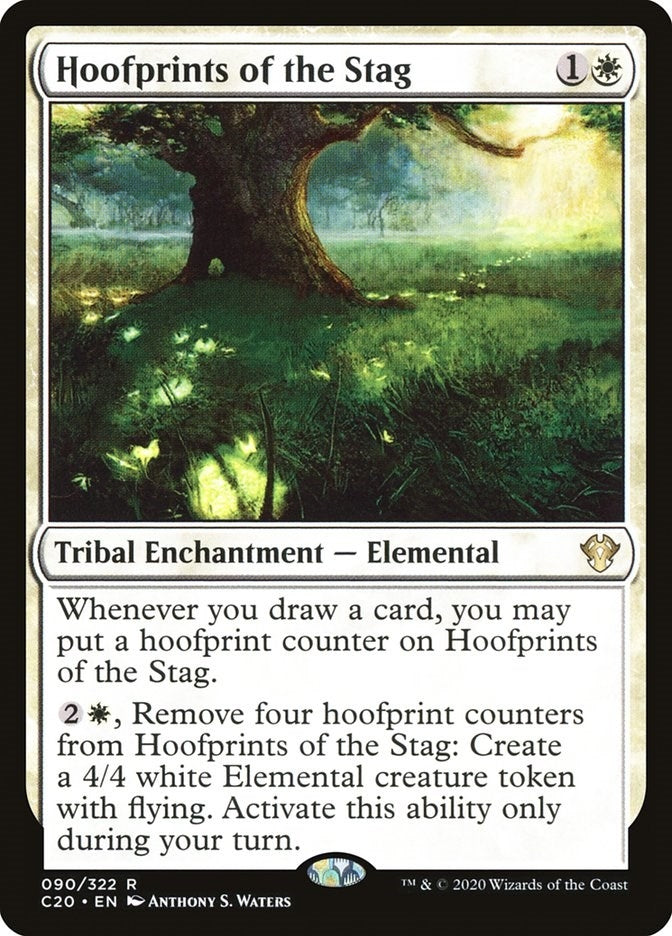 Image for Hoofprints of the Stag (Commander 2020) (90) - Magic: The Gathering