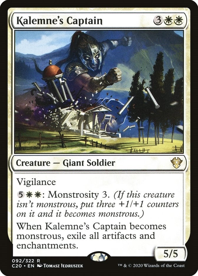 Image for Kalemne's Captain (Commander 2020) (92) - Magic: The Gathering