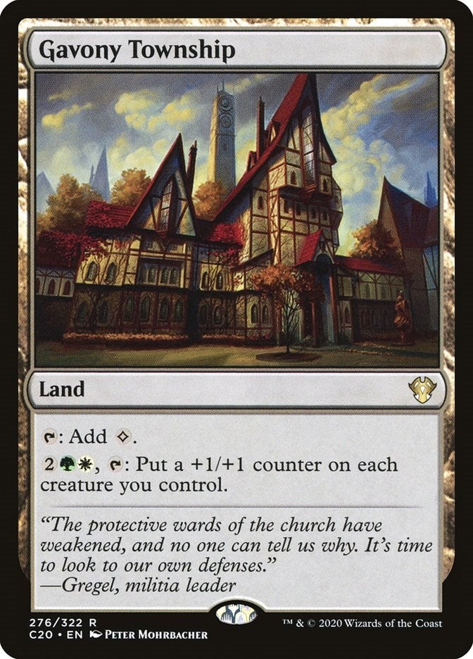 Image for Gavony Township (Commander 2020) (276) - Magic: The Gathering