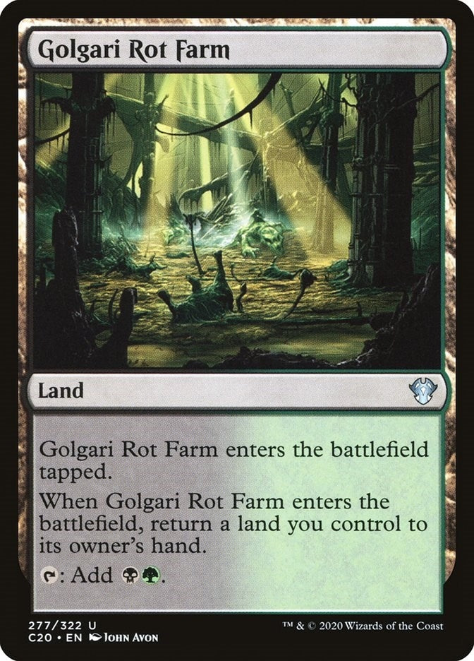 Image for Golgari Rot Farm (Commander 2020) (277) - Magic: The Gathering