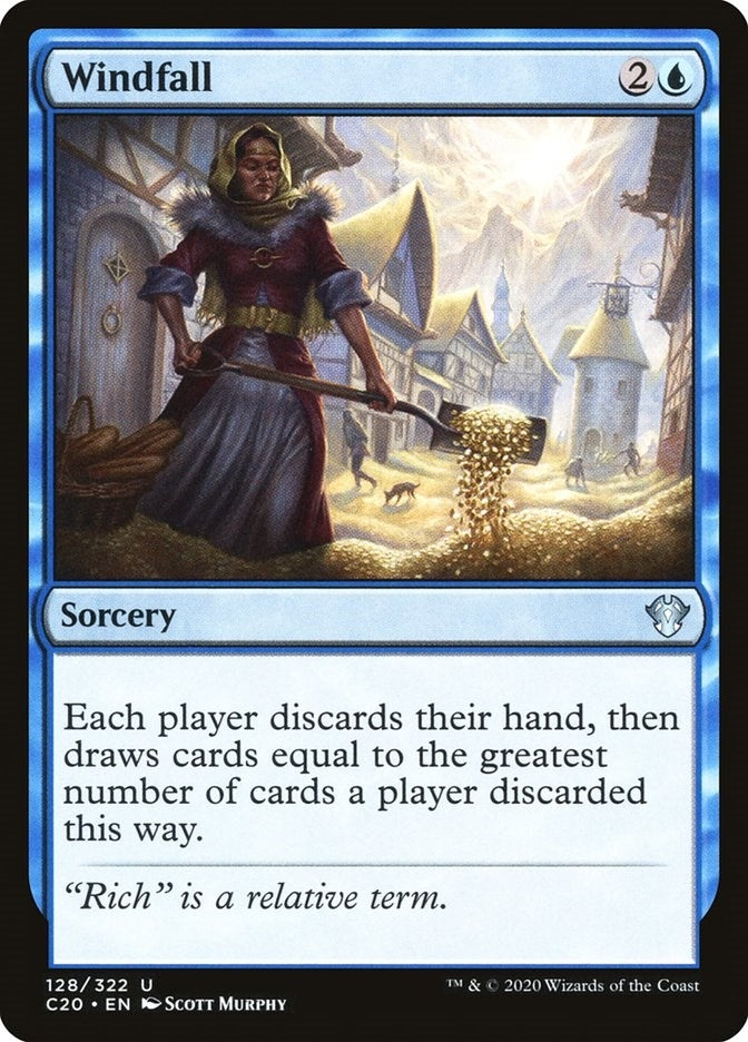 Image for Windfall (Commander 2020) (128) - Magic: The Gathering
