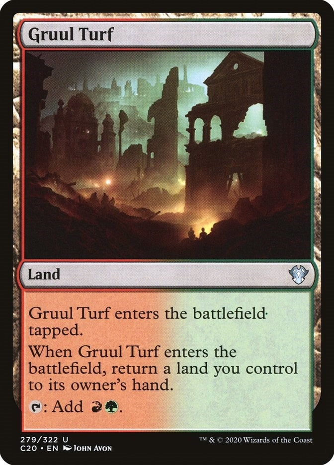 Image for Gruul Turf (Commander 2020) (279) - Magic: The Gathering
