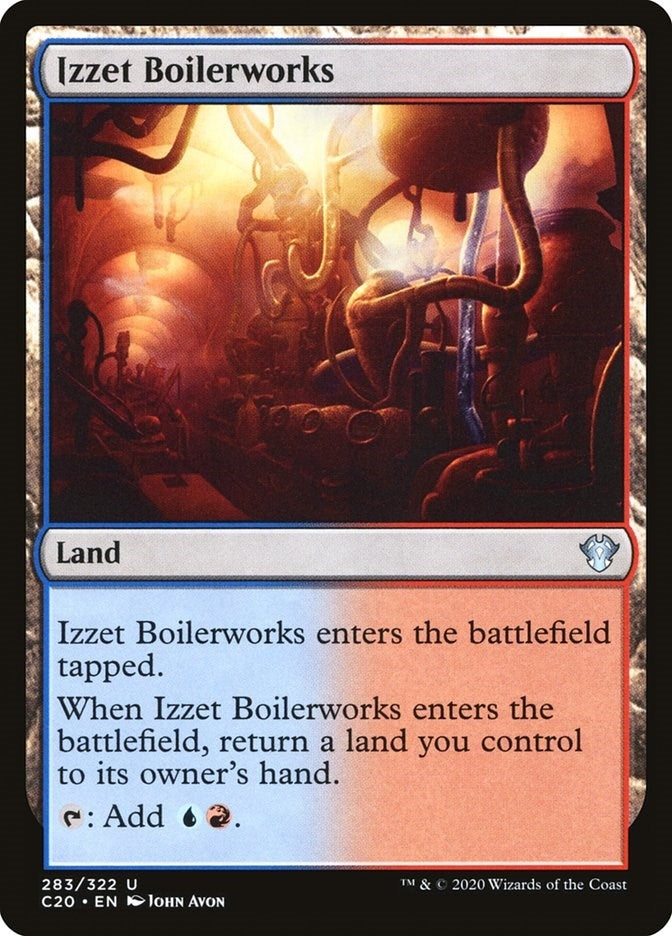 Image for Izzet Boilerworks (Commander 2020) (283) - Magic: The Gathering