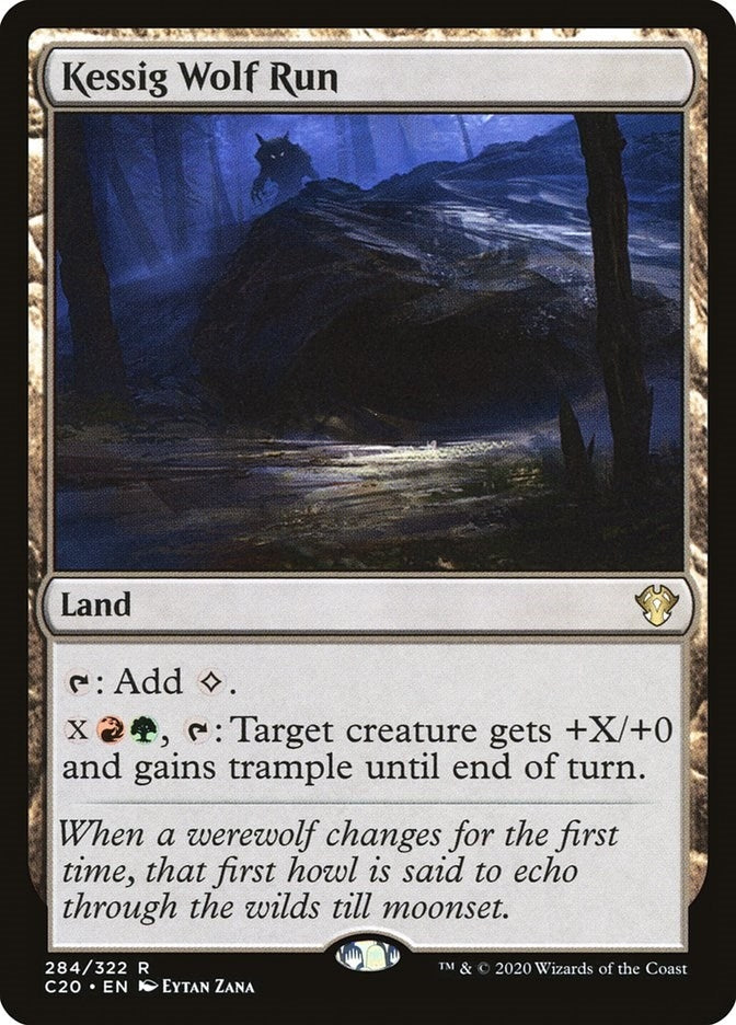 Image for Kessig Wolf Run (Commander 2020) (284) - Magic: The Gathering