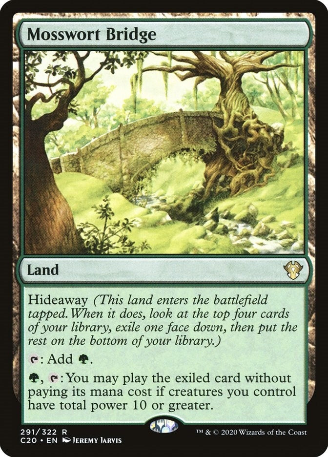 Image for Mosswort Bridge (Commander 2020) (291) - Magic: The Gathering