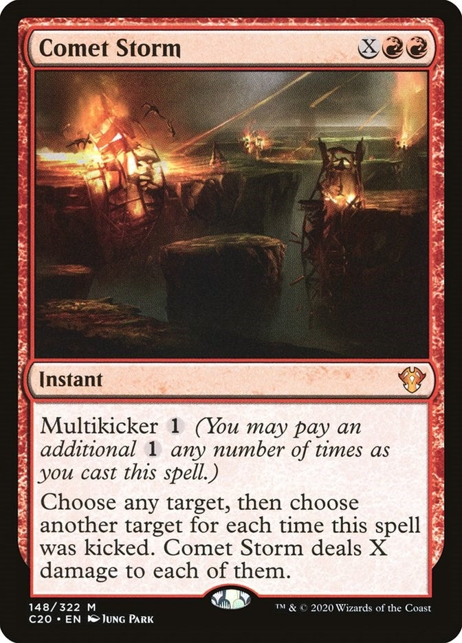 Image for Comet Storm (Commander 2020) (148) - Magic: The Gathering