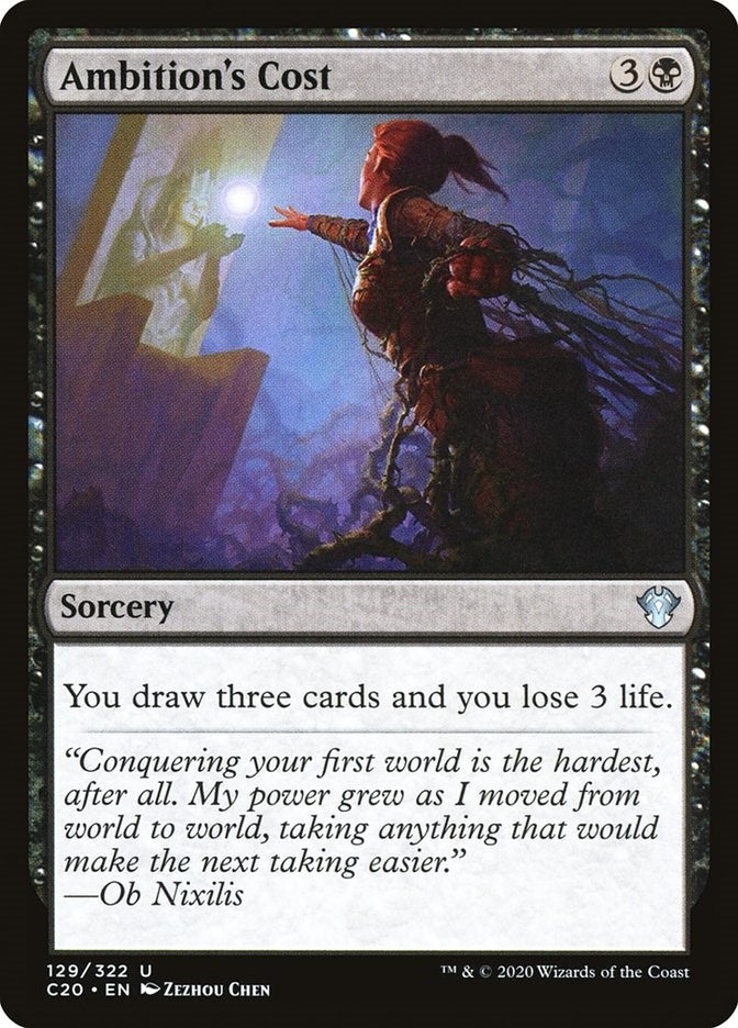 Image for Ambition's Cost (Commander 2020) (129) - Magic: The Gathering